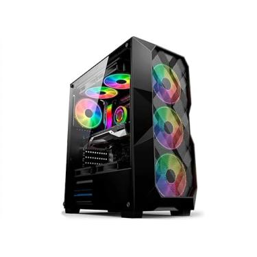 Imagem de PC Gamer Completo Ryzen 7 5700G, 32GB RAM DDR4, SSD NVMe 1TB, Chipset A520, Pronto para Jogos e Edição