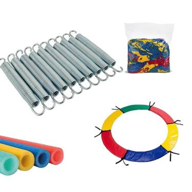 Imagem de Kit De Acessórios Básico Para Reposição Cama Elástica De 4,27m Chicoplay