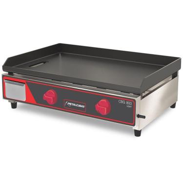 Imagem de Chapa Bifeteira A Gás Light Metalcubas 80 Cm Cbg800l
