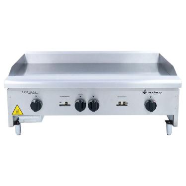 Imagem de Chapa Americana 90cm Venâncio A Gás Baixa Pressão Cg90 18mm