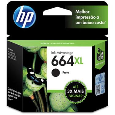 Imagem de Cartucho Hp 664Xl Preto F6V31Ab