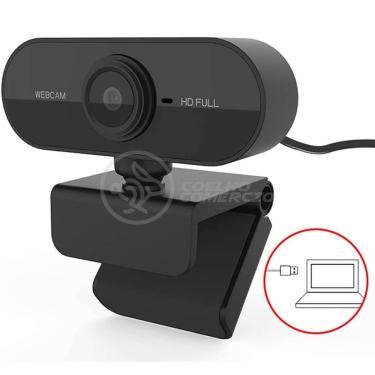 Imagem de Webcam Câmera Full Hd 1080p Com Microfone Usb 2.0
