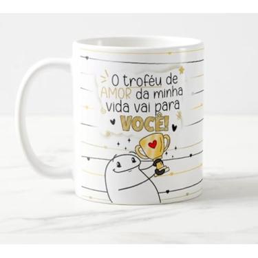 Imagem de Caneca Casal O Troféu de Amor da Minha Vida Vai Para Você C/Bonequinho