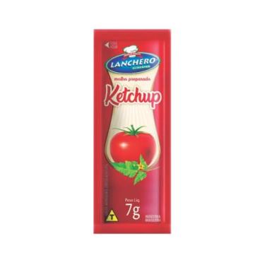 Imagem de Ketchup Lanchero Sachê 7g – Kit com 150 Unidades | Molho Individual para Lanches