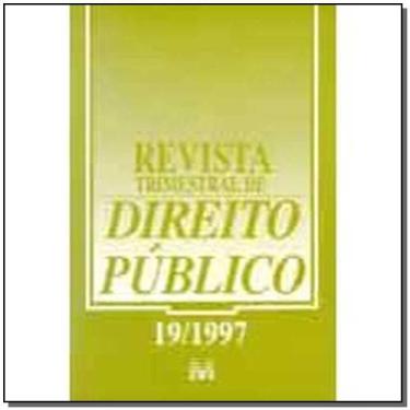 Imagem de Revista trimestral de direito publico ed. 19 - MALHEIROS EDITORES, 3