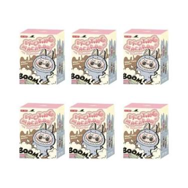 Imagem de Labubu Chaveiro De PVC Fofo Caixa Surpresa Macarone Menina Presentes S