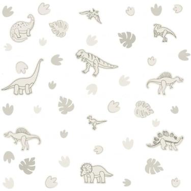 Imagem de Adesivo Parede Dinossauro Infantil Lavável Seguro Fácil Aplicação Quarto Bebê Menino Menina Área Kids