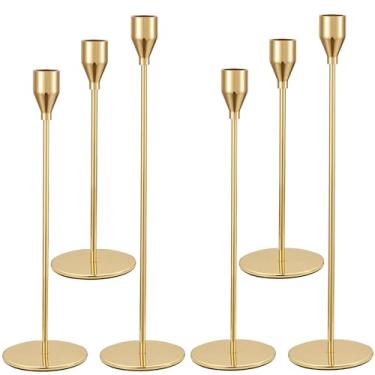 Imagem de Castiçal dourado, castiçal