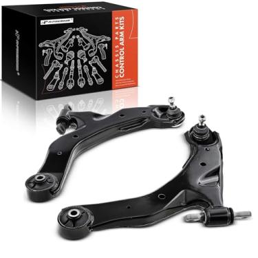 Imagem de A-Premium Braço De Controle Inferior Dianteiro 2 X, Com Junta Esférica E Bucha, Compatível Hyundai Tiburon 2003-2008, Kia Spectra 2004-2009, Spectra5 2005-2009