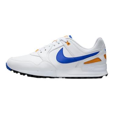 Imagem de Nike Tênis de golfe Air Pegasus '89 G (HV3866-101, branco/casca de laranja/preto/azul corredor), Branco/casca de laranja/preto/azul corredor, 42