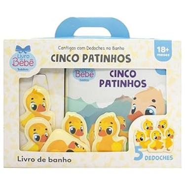 Imagem de Cantigas com Dedoches no Banho: Cinco Patinhos