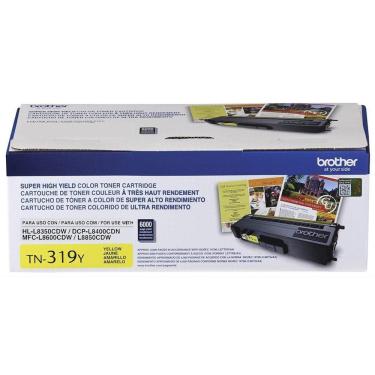 Imagem de Toner Brother TN-319Y Amarelo Ultra Rendimento