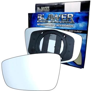 Imagem de 7015 - Vidro Espelho Retrovisor Lado Esquerdo Com Base Gol G5 2008 a 2013 - Blawer