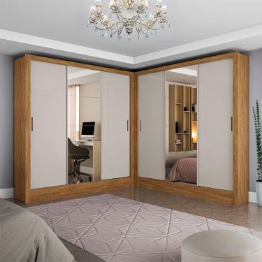 Imagem de Closet Casal Duplo Dubai 6 Portas Plus 6 Gavetas