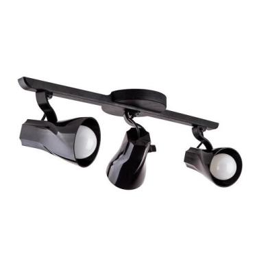 Imagem de Luminária Teto Spot Trilho Triplo Direcionável Octa 3 - Esquilos Shop