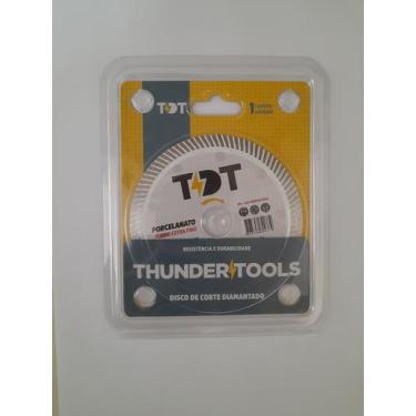 Imagem de Disco Corte Diamantado Porcelanato Turbo 110mm 4.3/8 - Thunder - Thund