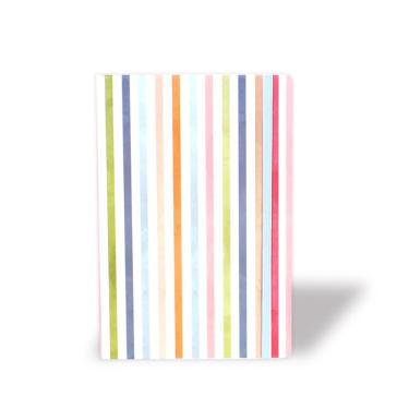 Imagem de Caderneta sem pauta Redoma 96 folhas pólen 70g 8,8x13,8 cm listrada elástico