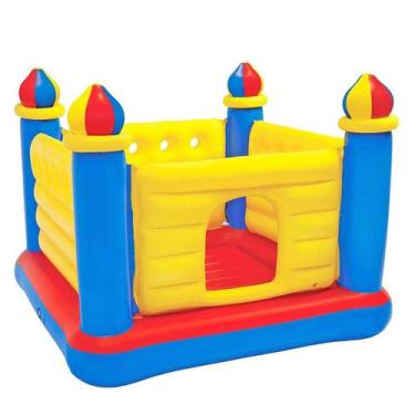 Imagem de Pula pula inflável intex cama elastica castelo infantil, Amarelo