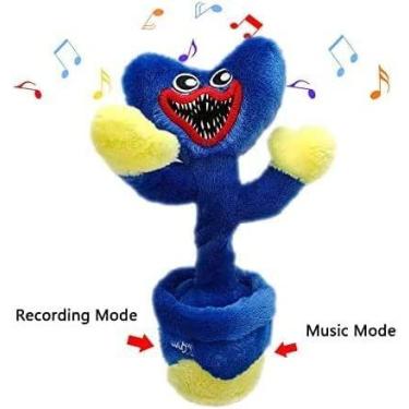 Imagem de Dançando Poppy Playtime Huggy Wuggy Pelúcia Boneca Brinquedo, - HUOGUO