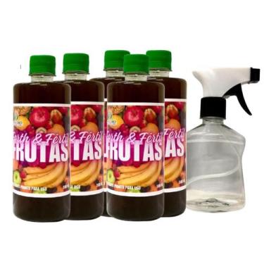 Imagem de Fertilizante Para Frutíferas Pronto pra Uso - 500ml - 5 unidades + bor