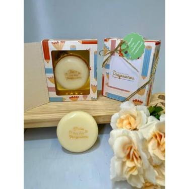 Imagem de Presente Dia dos Professores Sabonete Vegetal Caixa Cartão