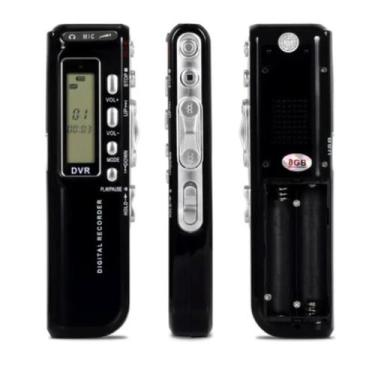 Imagem de Gravador De Áudio E Voz Tomate 8Gb Profissional - Tomate Gravador