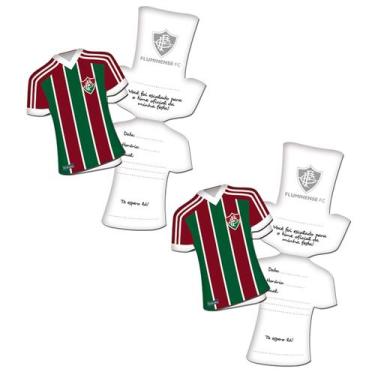 Imagem de Convite Festa Fluminense 16 Uni Festcolor - Inspire sua Festa Loja