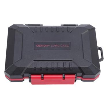 Imagem de Cryfokt Caixa de Cartão de Armazenamento, Multi -SLOT -SORGE MEMORY Memory Rubber Liner para CF A Cards