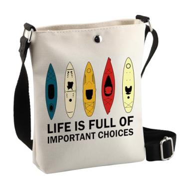 Imagem de BDPWSS Presente para amantes de esportes aquáticos, presente de equipe, remo de equipe, presente de treinamento de barco, corrida, treinamento, remo, Cbag de linha completa, Tendência