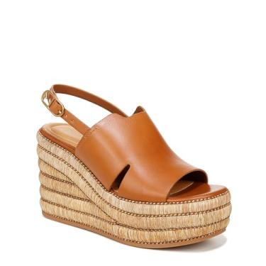 Imagem de Franco Sarto Sandália anabela feminina Tamryn Slingback Espadrille, Marrom bronzeado, 8.5