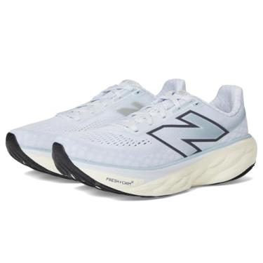 Imagem de New Balance Fresh Foam X 1080 V14 Tênis de corrida feminino, Azul gelo/azul cromado claro/angorá, 11.5 Wide
