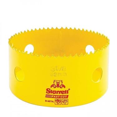 Imagem de Serra Copo Bi Metal 3.5-8"" 92mm - Fch0358-g - Starrett Serra Copo Bimetal 3.5-8in 92mm Starrett