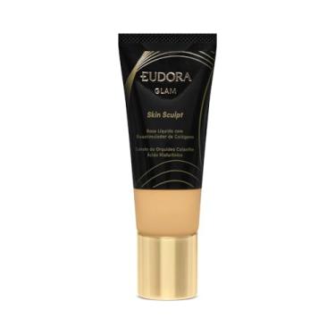 Imagem de Eudora Glam Skin Sculpt Base Líquida Semi Matte Cor 35 30ml