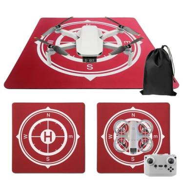 Imagem de Drone Landing Pad Pro 50.8 cm, pesado dobrável à prova d'água, acessórios para drone com peso Landig Pad para vários tipos de drones Neo/Mini 4K/Avata 2/Holy Stone/RC Quadricópteros (20 polegadas/50