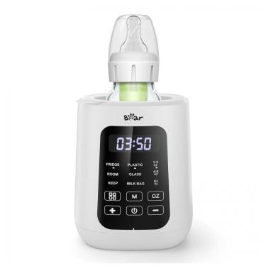 Imagem de Aquecedor de Mamadeira Bear, Aquecimento Rápido para Leite Materno e Fórmula para Recém-Nascidos, Controle de Tempo e Temperatura,