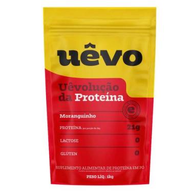 Imagem de Albumina Uêvo Naturovos 420g, Morango