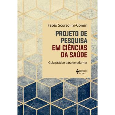 Imagem de Livro - Projeto de pesquisa em ciências da saúde