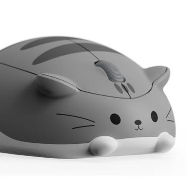 Imagem de Mouse gamer Akko Temático Gray Mimo Cinza 1200 DPI