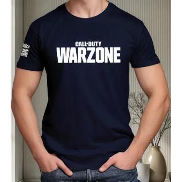 Imagem de Camiseta Camisa de Algodão Adulto Masculina Feminina Gamer Jogo Call o
