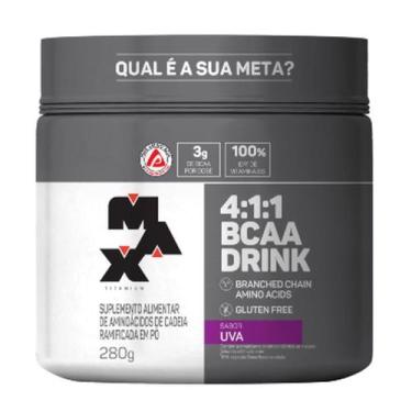 Imagem de BCAA Drink 4:1:1 (280g) - Max Titanium - MAXTITANIUM