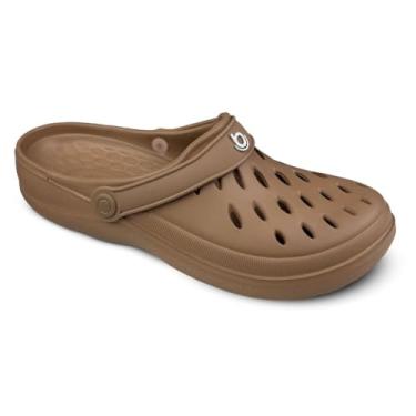 Imagem de Boaonda Easy Sandália Babuche Feminina em EVA, Anatômica, Impermeável, Casual, Tira Fixa, Adulto (Crepe, BR, Adulto, Numérico, 38)