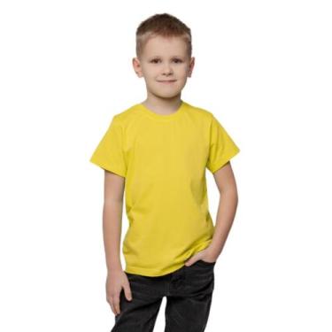 Imagem de Kit 10 Camiseta Basica Infantil Menina e Menino 00% algodão - Valentin