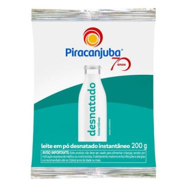 Imagem de Leite em Pó Desnatado Instantaneo Piracanjuba 400g
