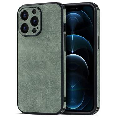 Imagem de Capa de telefone de couro PU fosco para iPhone 13 11 12 14 Pro Max XS Max XR X 13Pro 14 11 Silicone macio Business Slim Capa traseira, T4, para iphone 11