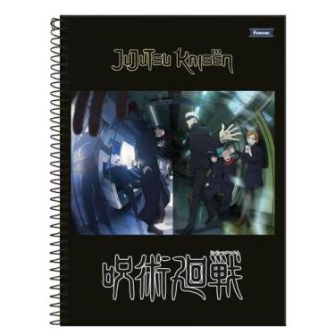 Imagem de Caderno Jujutsu Kaisen Anime Universitário Juvenil 1 Matéria