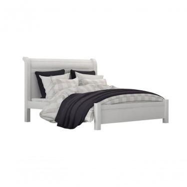 Imagem de Cama Casal Madri 187 100% Mdf Valverde Moveis Branco