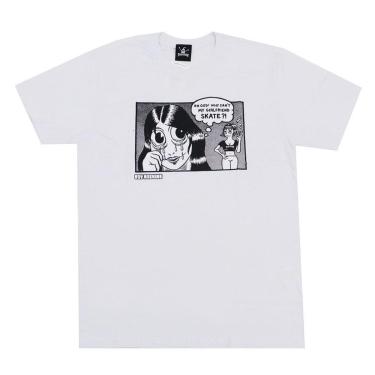 Imagem de Camiseta Thrasher X Toy Machine Girlfriend - Branco-Masculino