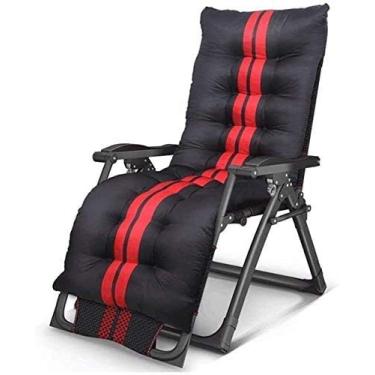 Imagem de Espreguiçadeira reclinável, cadeira de praia dobrável reclinável, cadeira de praia portátil para cochilo, cadeira preguiçosa, viagem ao ar livre, gramado, reclinável, acampamento, cadeira de sol, B,