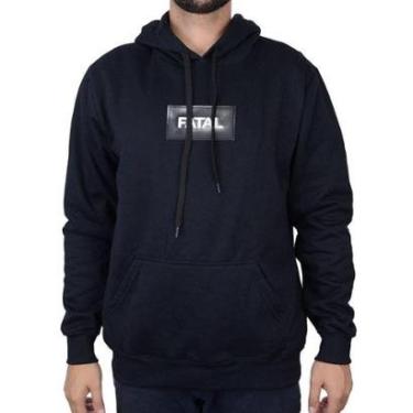 Imagem de Blusa Masculina Fatal Moletom Preto - 28340-Masculino