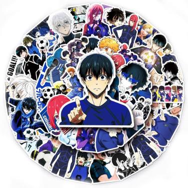 Imagem de Adesivos Blues Locks, vinil impermeável, anime, 50 unidades/lote